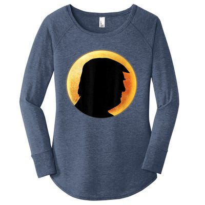 Donald Trump Eclipse Women's Perfect Tri Tunic Long Sleeve Shirt