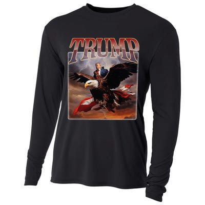 Donald Trump Eagle Usa President Cooling Performance Long Sleeve Crew