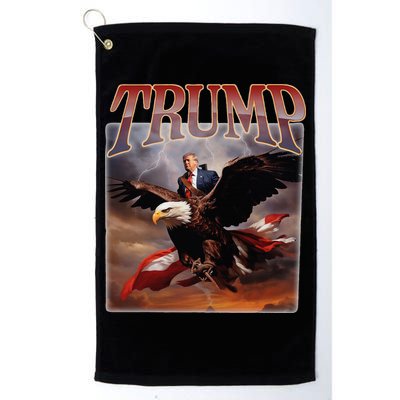 Donald Trump Eagle Usa President Golf Towel