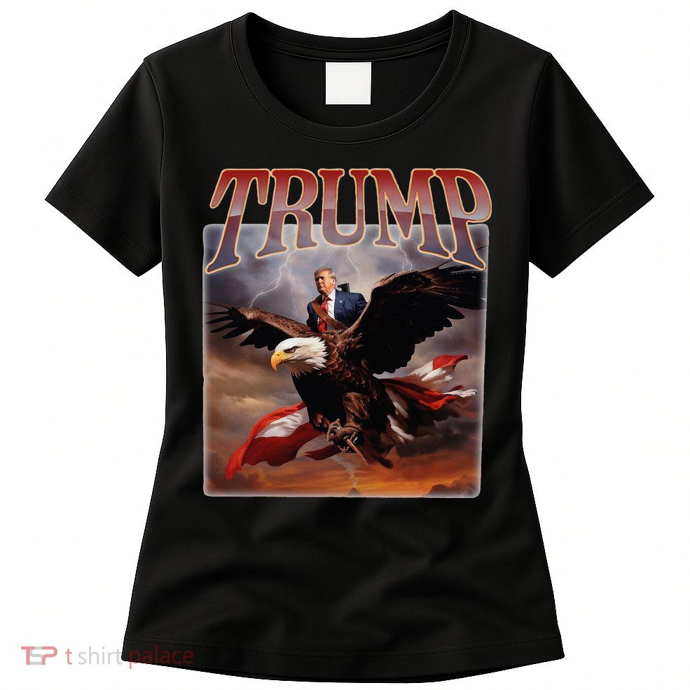 Donald Trump Eagle Usa President Womens T-Shirt