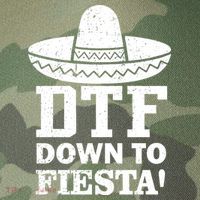 DTF Down To Fiesta Legacy Tie Dye Trucker Hat