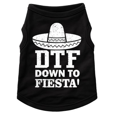 DTF Down To Fiesta Doggie Tank