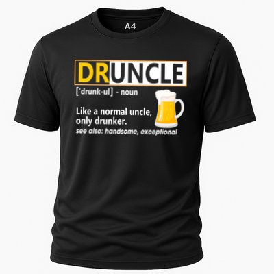 Druncle Tee For The Best Uncle Druncle Definition Performance Shirt