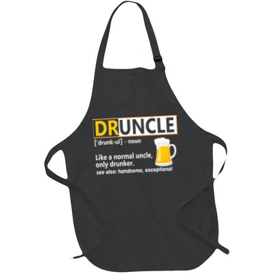 Druncle Tee For The Best Uncle Druncle Definition Apron