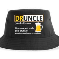 Druncle Tee For The Best Uncle Druncle Definition Sustainable Bucket Hat
