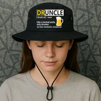 Druncle Tee For The Best Uncle Druncle Definition Bucket Hat