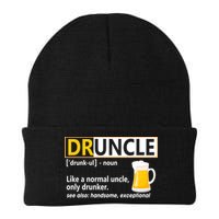 Druncle Tee For The Best Uncle Druncle Definition Beanie