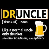 Druncle Tee For The Best Uncle Druncle Definition Drawstring Bag