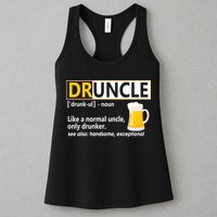Druncle Tee For The Best Uncle Druncle Definition Womens Tank Top