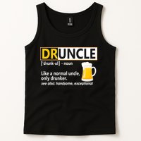 Druncle Tee For The Best Uncle Druncle Definition Tank Top