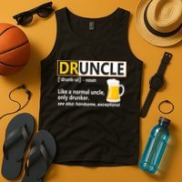 Druncle Tee For The Best Uncle Druncle Definition Tank Top