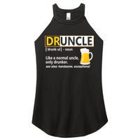 Druncle Tee For The Best Uncle Druncle Definition Women's Perfect Tri Rocker Tank