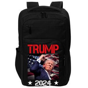 Donald Trump Fist Pump Take America Back 2024 Usa Impact Tech Backpack