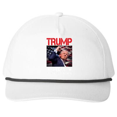 Donald Trump Fist Pump Take America Back 2024 Usa Snapback Five-Panel Rope Hat