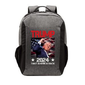 Donald Trump Fist Pump Take America Back 2024 Usa Vector Backpack