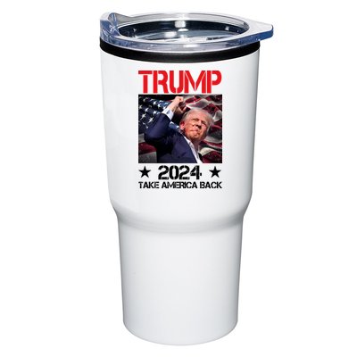 Donald Trump Fist Pump Take America Back 2024 Usa Tumbler
