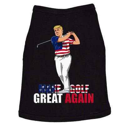 Donald Trump Funny Golf Gift Doggie Tank