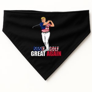 Donald Trump Funny Golf Gift USA-Made Doggie Bandana