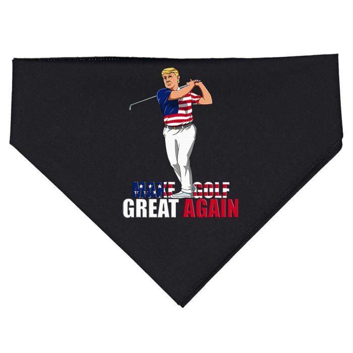 Donald Trump Funny Golf Gift USA-Made Doggie Bandana