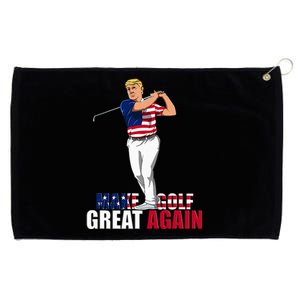 Donald Trump Funny Golf Gift Grommeted Golf Towel