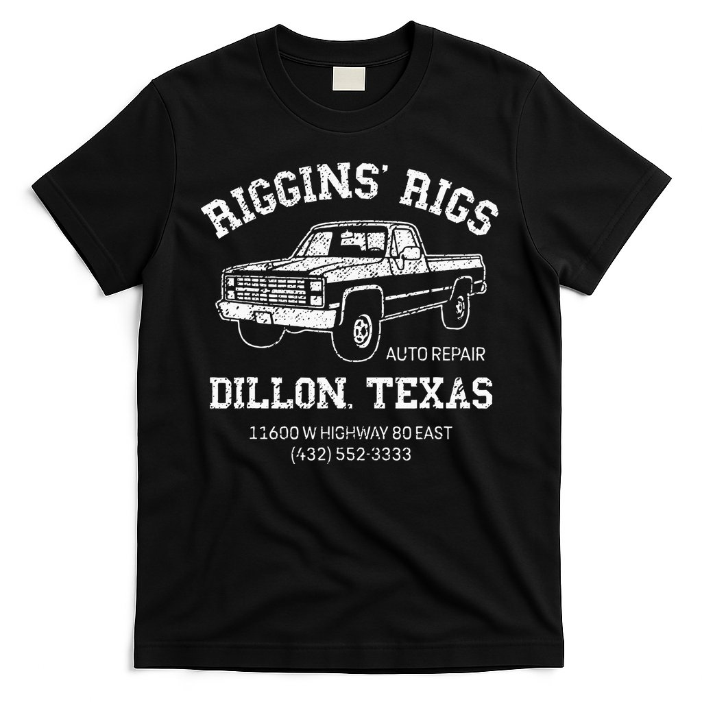 Dillon Texas Football Fan Auto Repair Riggins Rigs T-Shirt