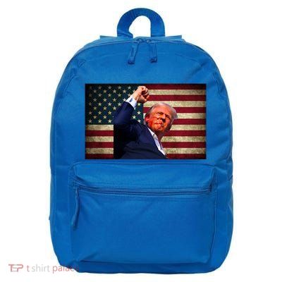 Donald Trump Field Attempt Fight For Freedom Meaningful Gift 16 in Basic Backpack
