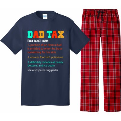 Dad Tax Funny Dad Tax Definition Father's Day Pajama Set