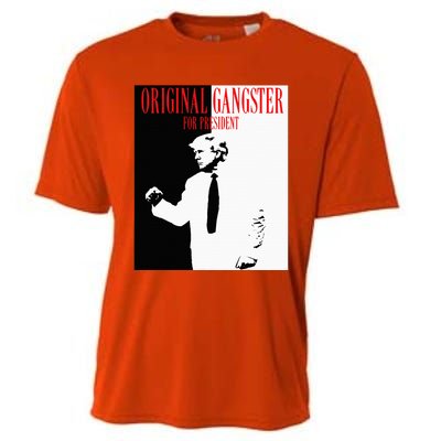 Donald Trump For President 2024 Original Gangster Cooling Performance Crew T-Shirt