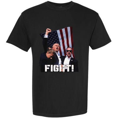 Donald Trump Fight Fighting Fighters Supporters Americans Garment-Dyed Heavyweight T-Shirt