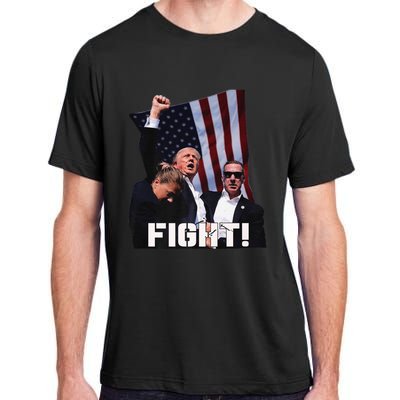 Donald Trump Fight Fighting Fighters Supporters Americans Adult ChromaSoft Performance T-Shirt