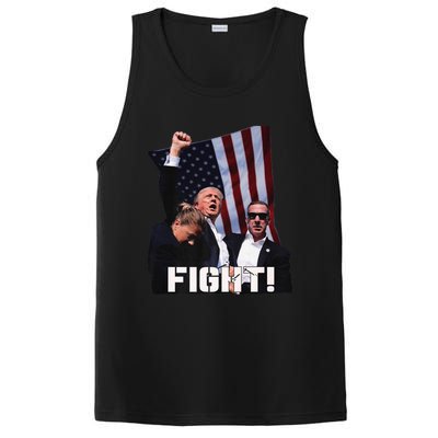 Donald Trump Fight Fighting Fighters Supporters Americans PosiCharge Competitor Tank