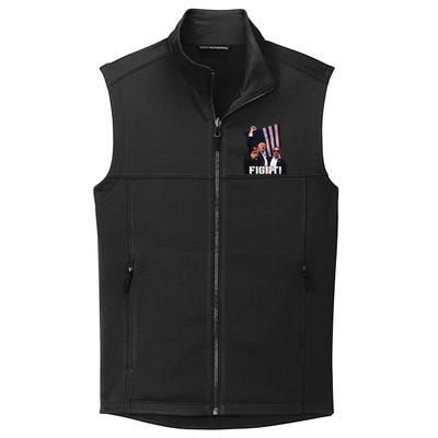 Donald Trump Fight Fighting Fighters Supporters Americans Collective Smooth Fleece Vest