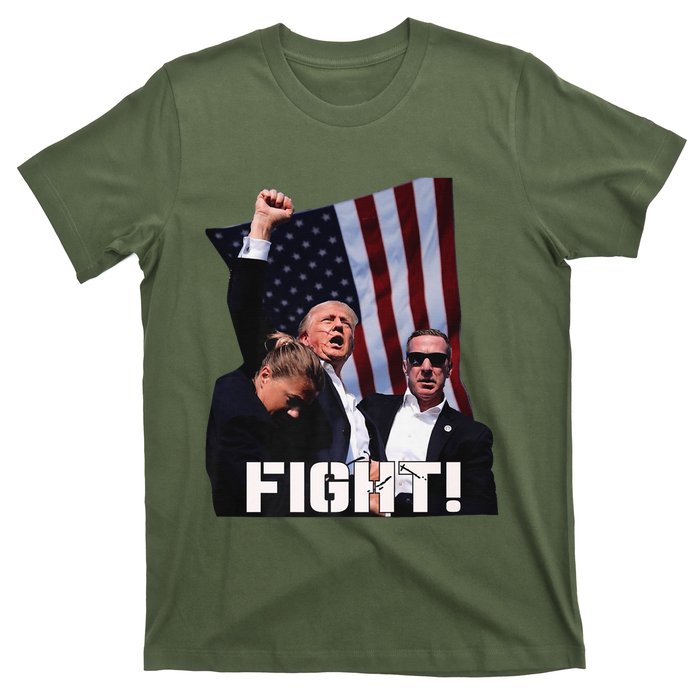 Donald Trump Fight Fighting Fighters Supporters Americans T-Shirt