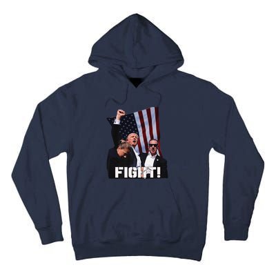 Donald Trump Fight Fighting Fighters Supporters Americans Tall Hoodie