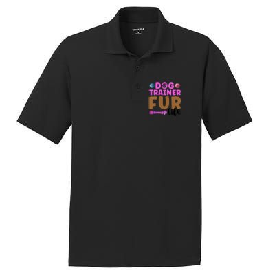 Dog Trainer Fur Life Dog Training Gift PosiCharge RacerMesh Polo