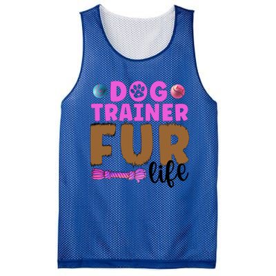 Dog Trainer Fur Life Dog Training Gift Mesh Reversible Basketball Jersey Tank