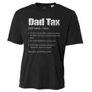 Dad Tax Funny Dad Tax Definition Father's Day Cooling Performance Crew T-Shirt