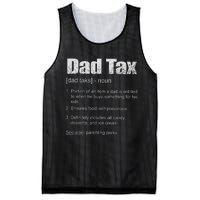 Dad Tax Funny Dad Tax Definition Father's Day Mesh Reversible Basketball Jersey Tank