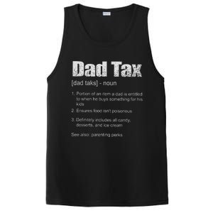 Dad Tax Funny Dad Tax Definition Father's Day PosiCharge Competitor Tank