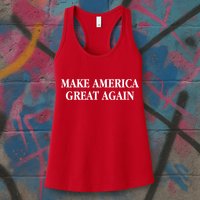 Make America Great Again Trump President Patriotic Womens Tank Top