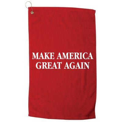 Make America Great Again Trump President Patriotic Golf Towel