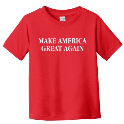 Make America Great Again Trump President Patriotic Toddler T-Shirt