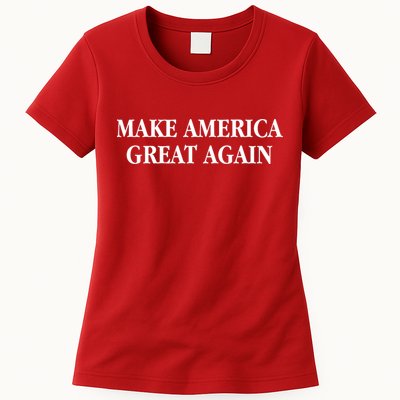 Make America Great Again Trump President Patriotic Womens T-Shirt