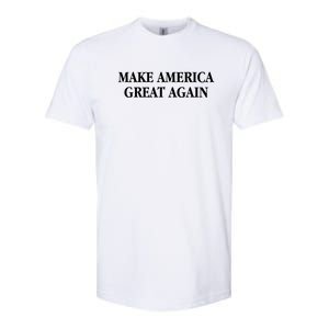 Make America Great Again Trump President Patriotic Softstyle CVC T-Shirt