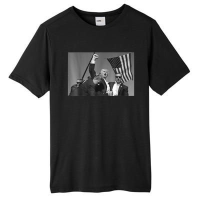 Donald Trump Fist Pump Gift Tall Fusion ChromaSoft Performance T-Shirt