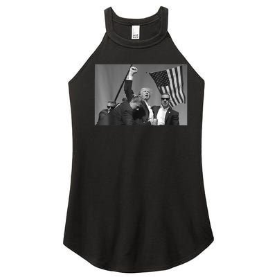 Donald Trump Fist Pump Gift Women's Perfect Tri Rocker Tank