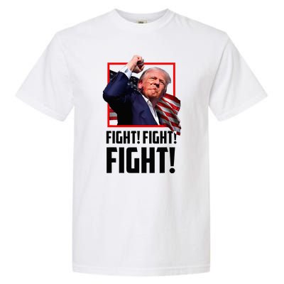 Donald Trump Fight Fighting Fighters Supporters Americans Garment-Dyed Heavyweight T-Shirt