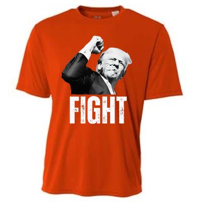 Donald Trump Fist Pump Donald Trump Shooting Cooling Performance Crew T-Shirt