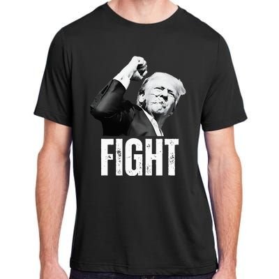 Donald Trump Fist Pump Donald Trump Shooting Adult ChromaSoft Performance T-Shirt