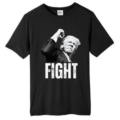 Donald Trump Fist Pump Donald Trump Shooting Tall Fusion ChromaSoft Performance T-Shirt